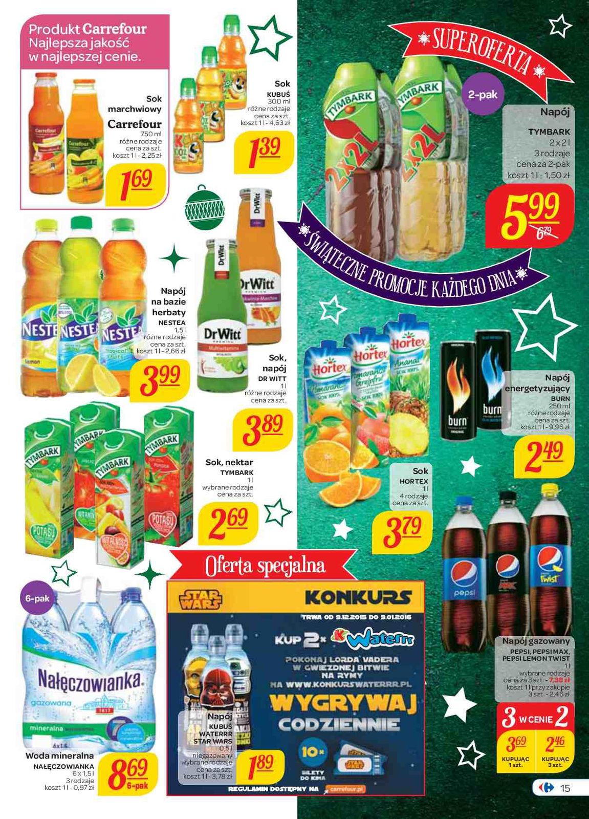 Gazetka promocyjna Carrefour do 15/12/2015 str.15