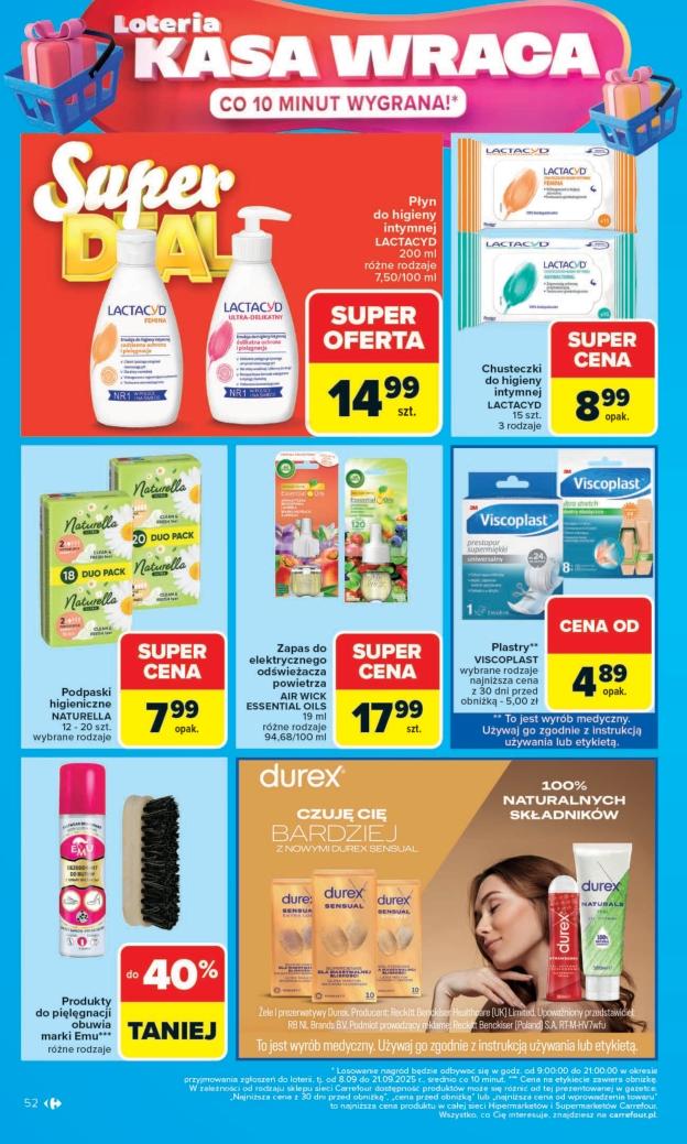 Gazetka promocyjna Carrefour do 14/09/2025 str.52