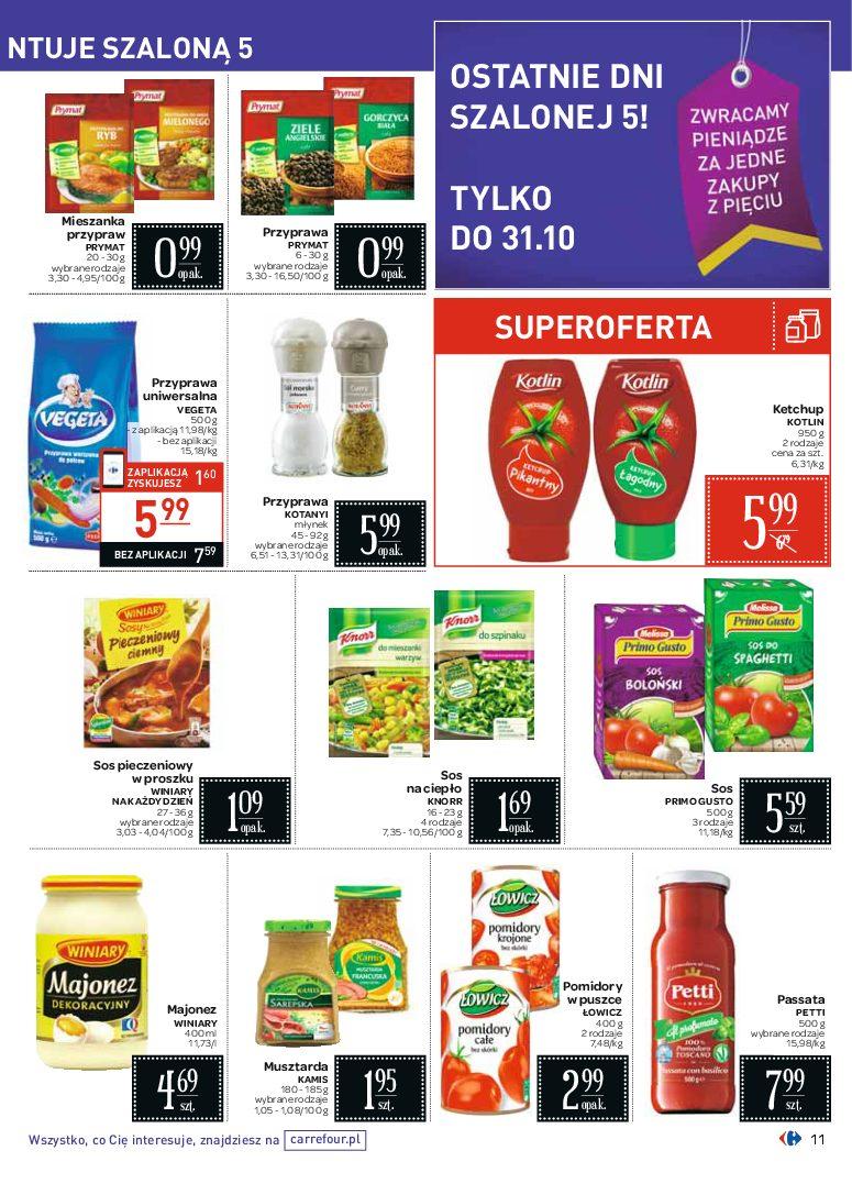 Gazetka promocyjna Carrefour do 31/10/2016 str.11