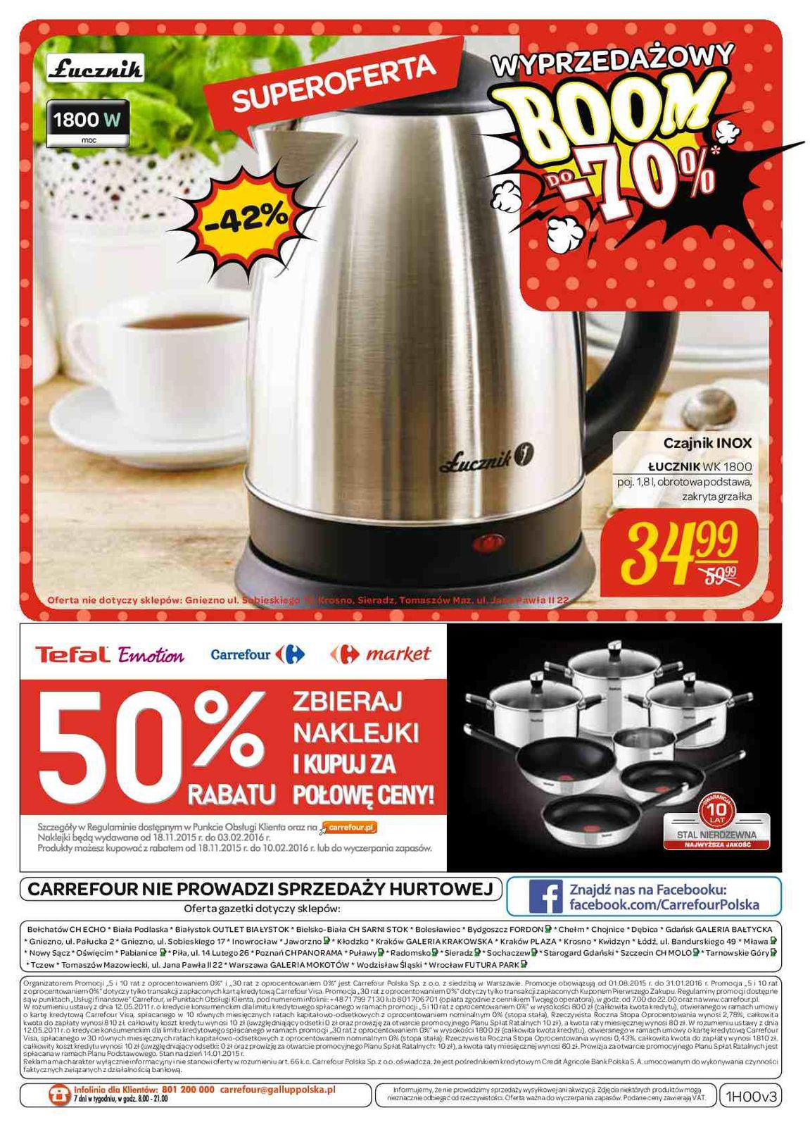 Gazetka promocyjna Carrefour do 12/01/2016 str.21