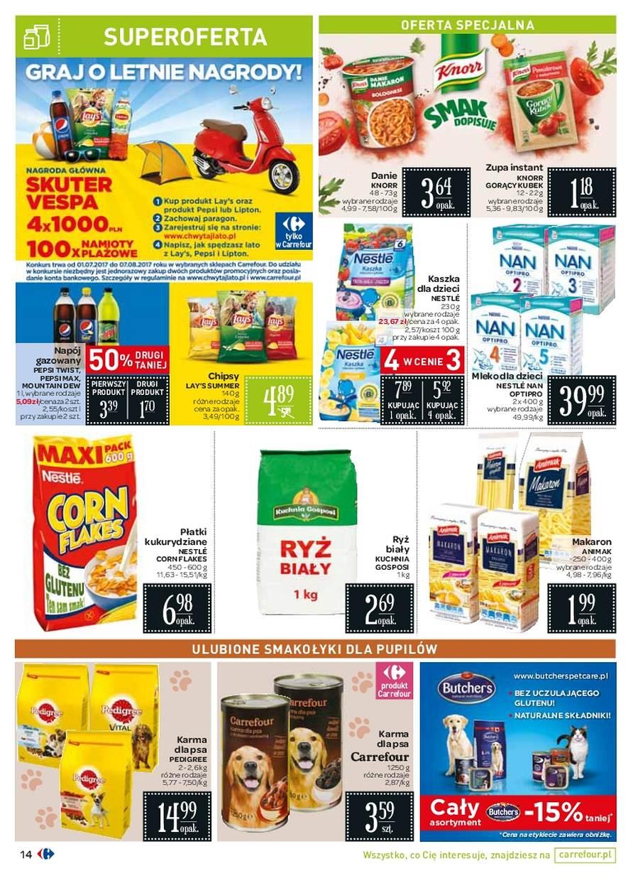 Gazetka promocyjna Carrefour do 07/08/2017 str.14