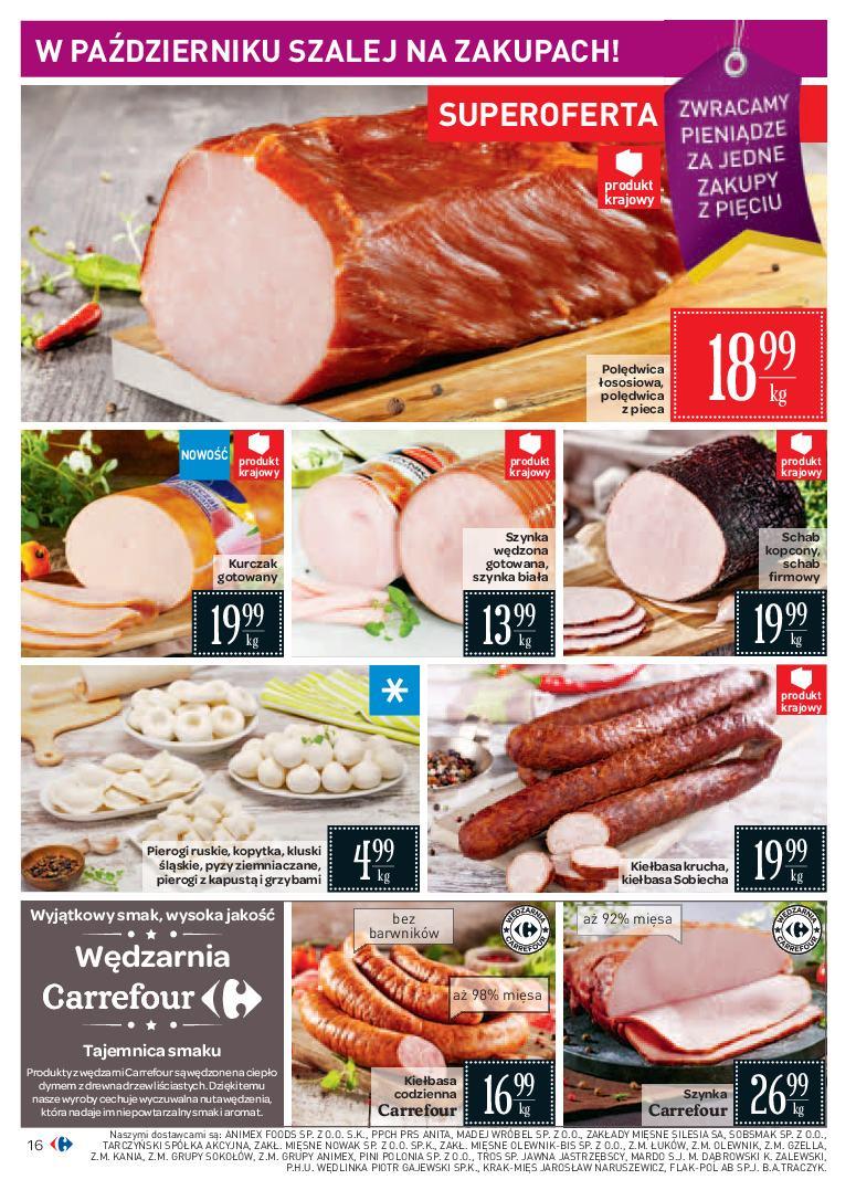 Gazetka promocyjna Carrefour do 10/10/2016 str.16