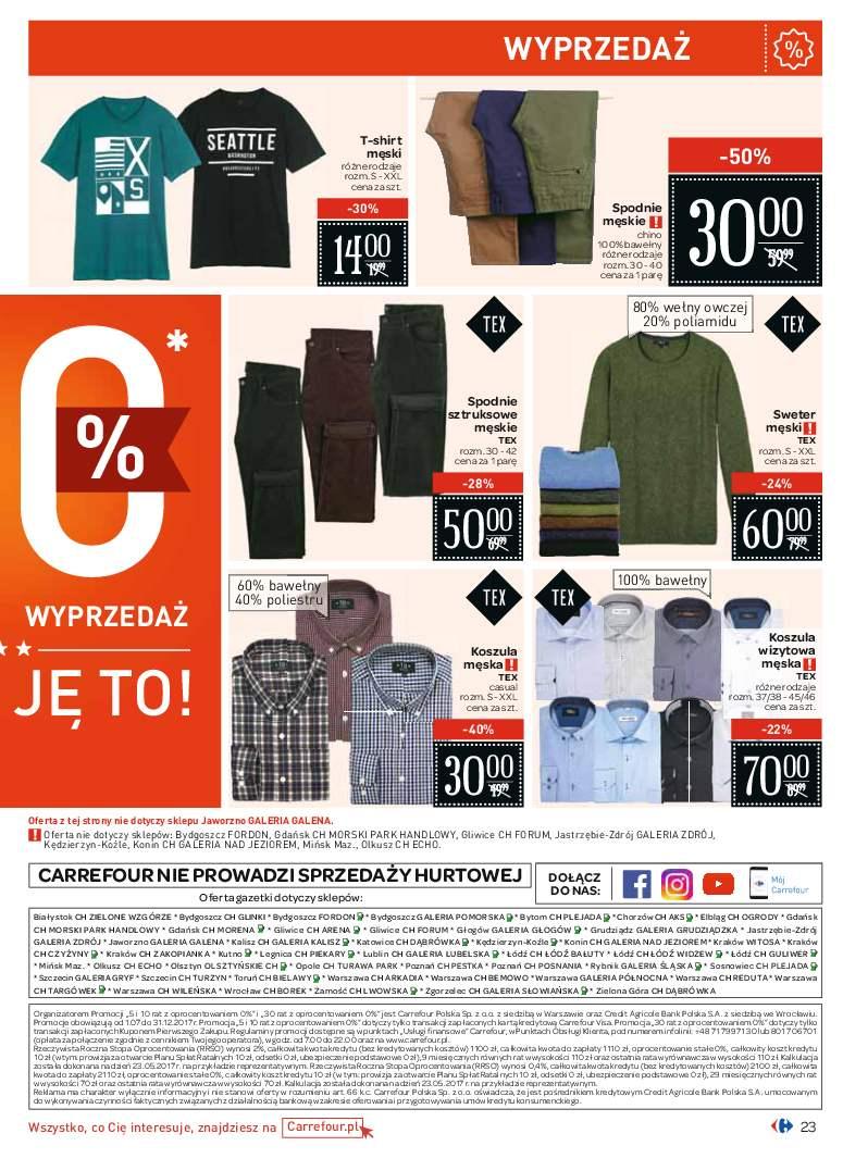 Gazetka promocyjna Carrefour do 31/12/2017 str.23