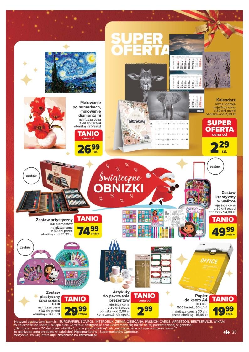 Gazetka promocyjna Carrefour do 24/12/2024 str.35