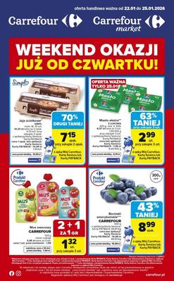 Carrefour gazetka - od 22/01/2026 do 25/01/2026