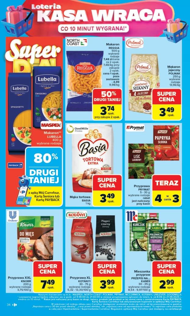 Gazetka promocyjna Carrefour do 14/09/2025 str.34