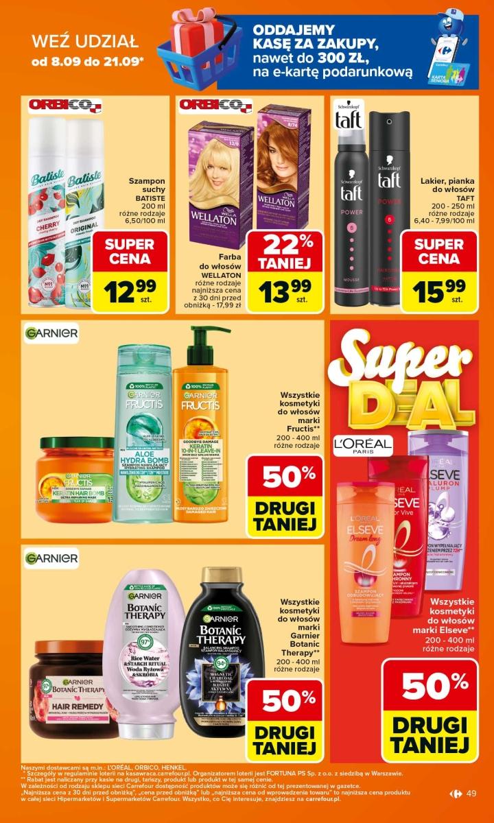 Gazetka promocyjna Carrefour do 20/09/2025 str.49
