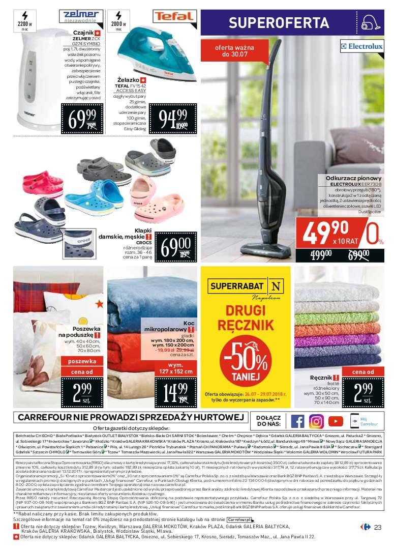 Gazetka promocyjna Carrefour do 05/08/2018 str.23