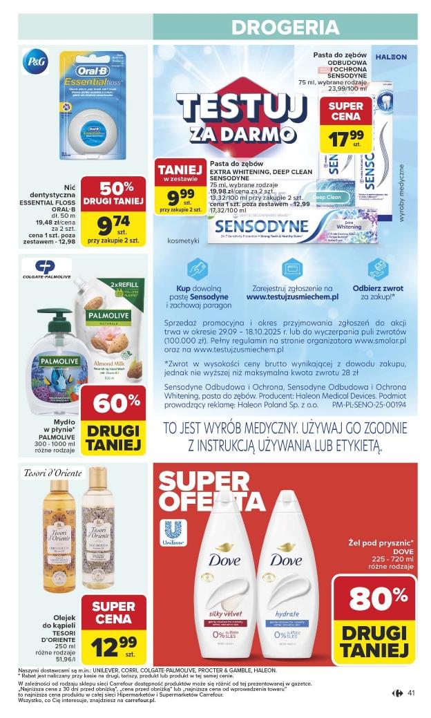 Gazetka promocyjna Carrefour do 18/10/2025 str.41