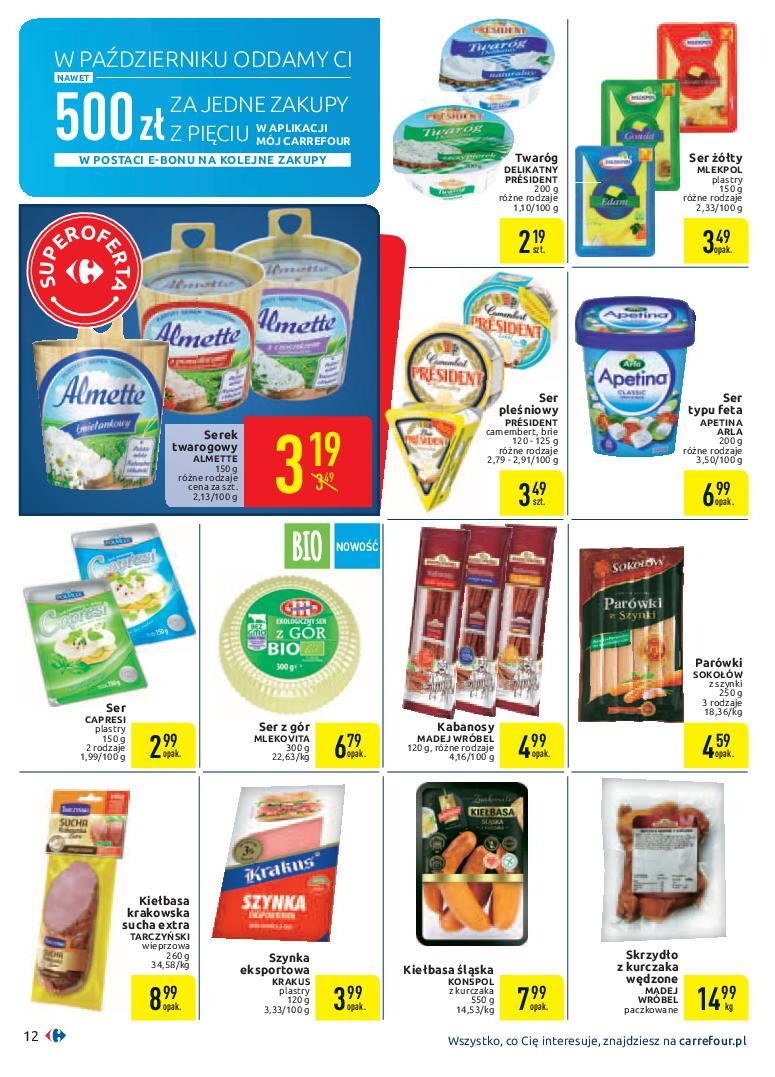 Gazetka promocyjna Carrefour do 13/10/2018 str.12