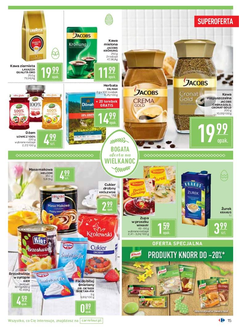 Gazetka promocyjna Carrefour do 15/04/2017 str.15