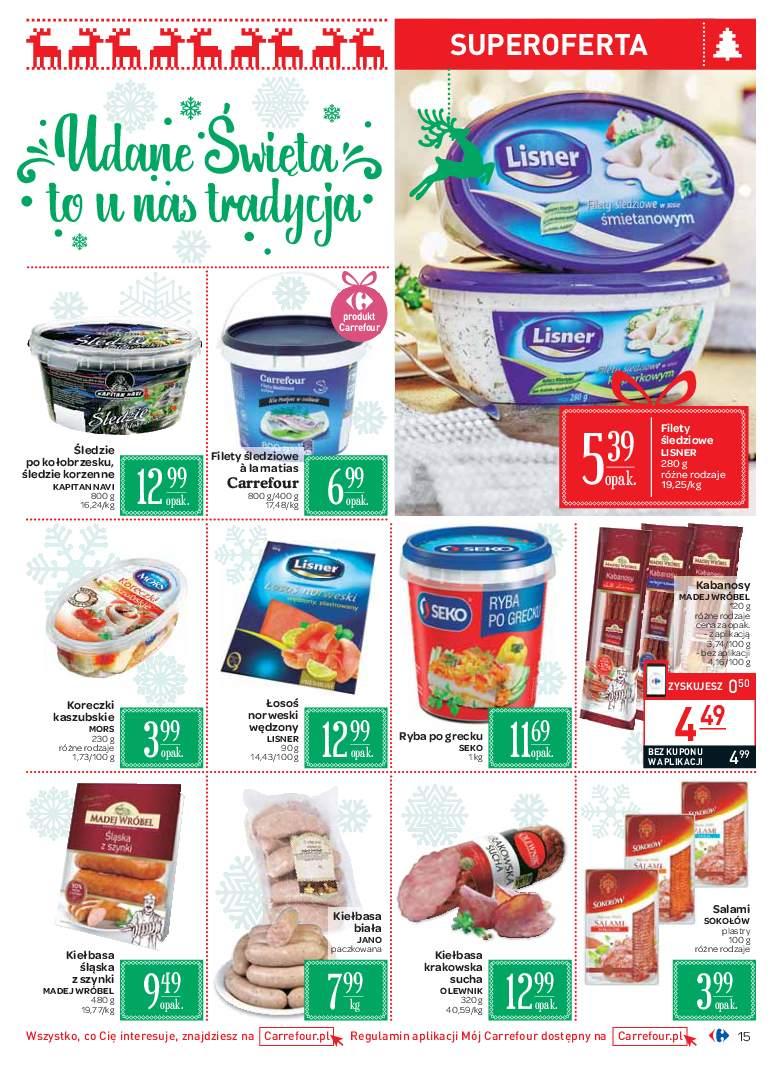 Gazetka promocyjna Carrefour do 24/12/2017 str.15