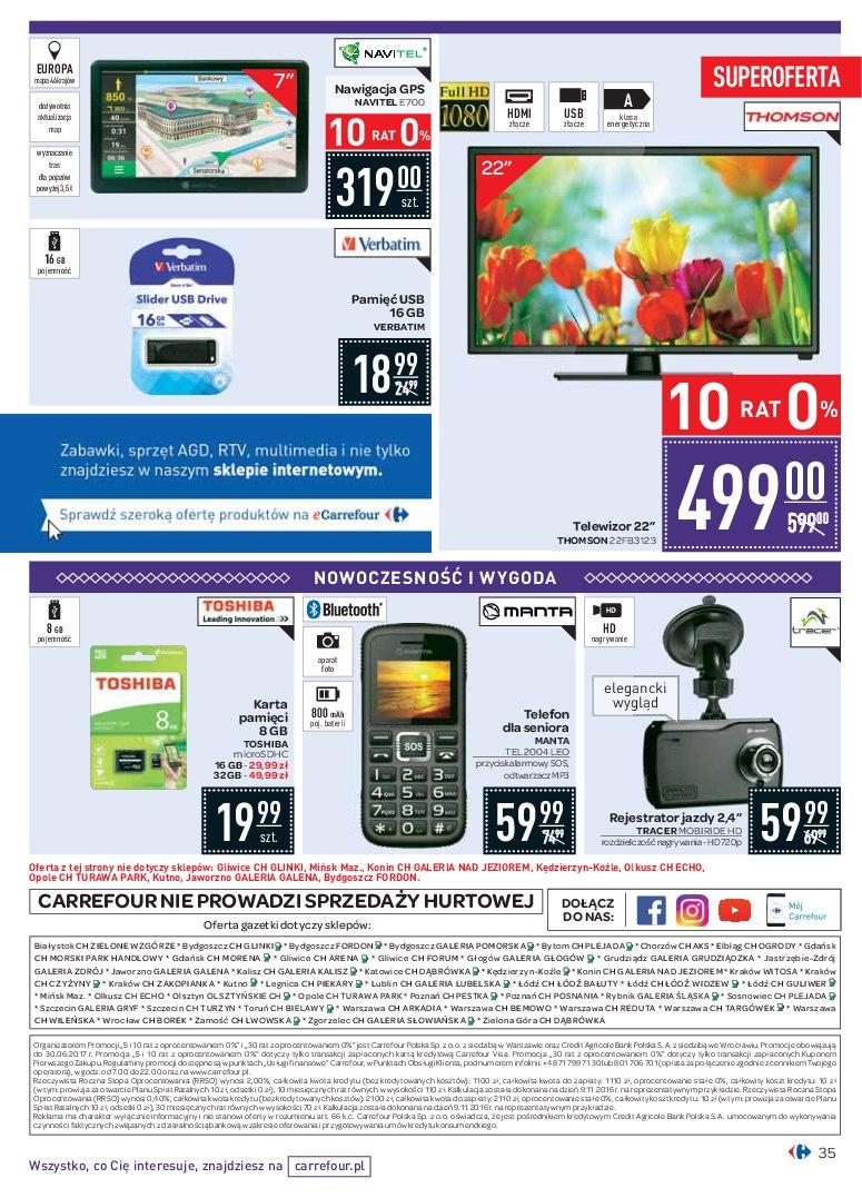 Gazetka promocyjna Carrefour do 15/04/2017 str.35