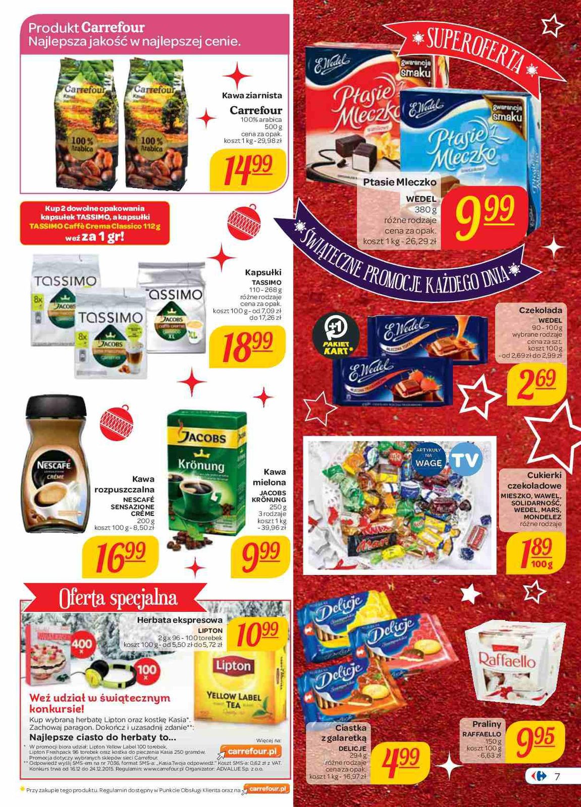 Gazetka promocyjna Carrefour do 24/12/2015 str.7