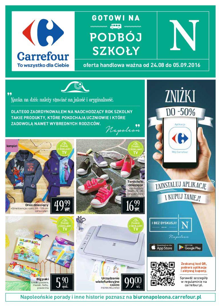 Gazetka promocyjna Carrefour do 05/09/2016 str.0