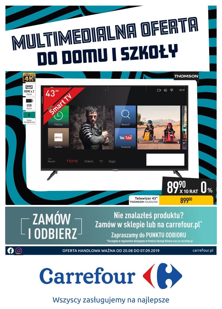 Gazetka promocyjna Carrefour do 07/09/2019 str.1