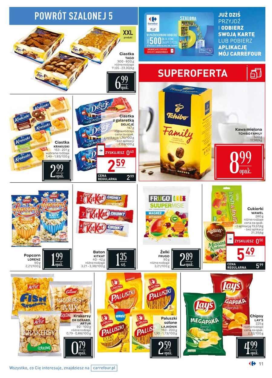 Gazetka promocyjna Carrefour do 09/10/2017 str.11