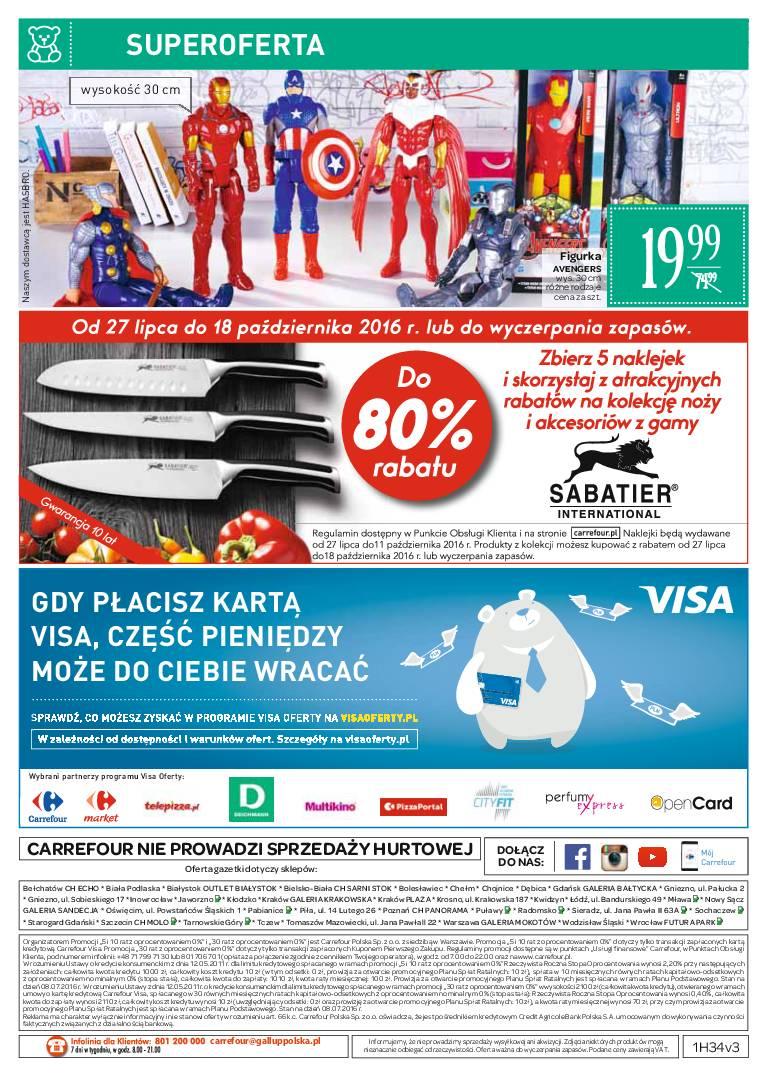 Gazetka promocyjna Carrefour do 05/09/2016 str.20