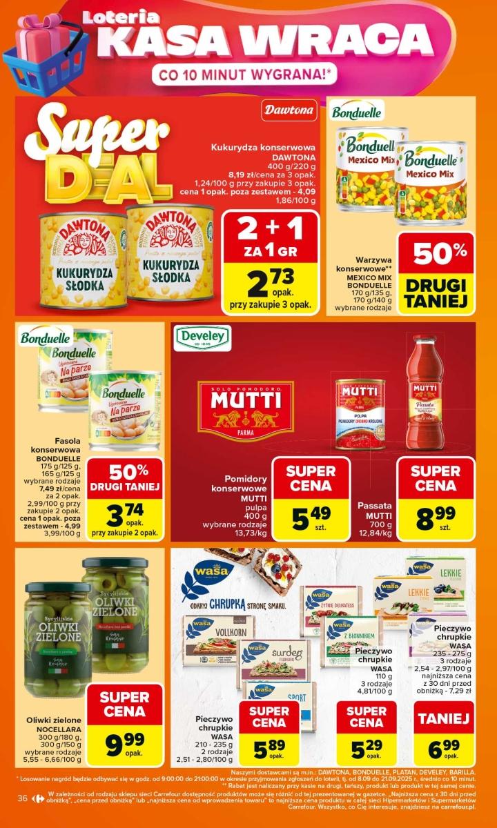 Gazetka promocyjna Carrefour do 20/09/2025 str.36