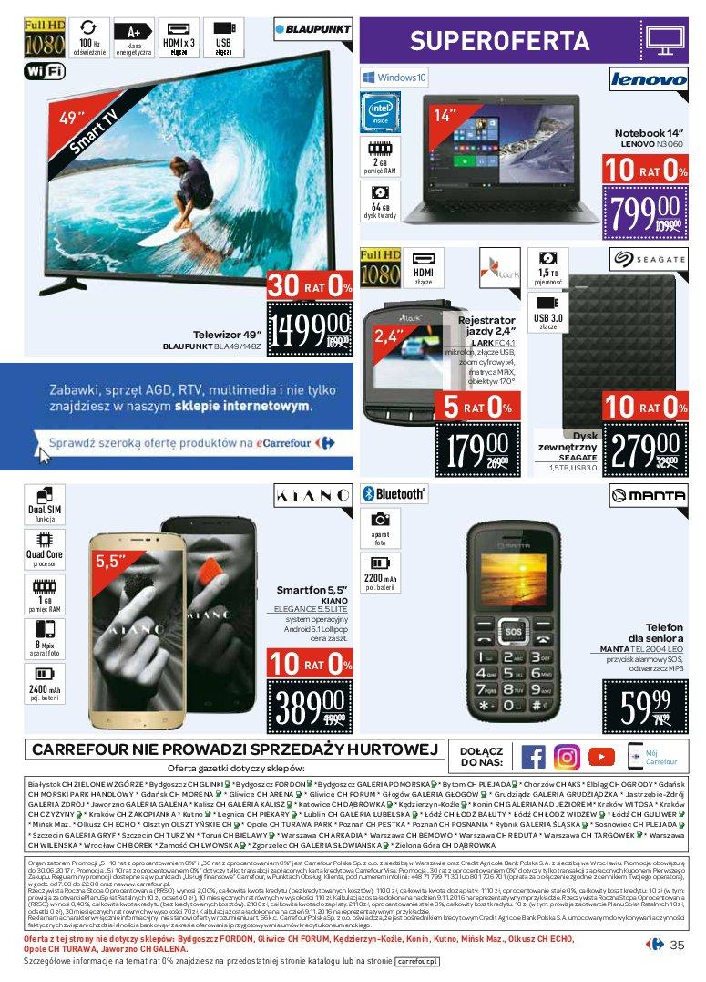 Gazetka promocyjna Carrefour do 06/02/2017 str.35