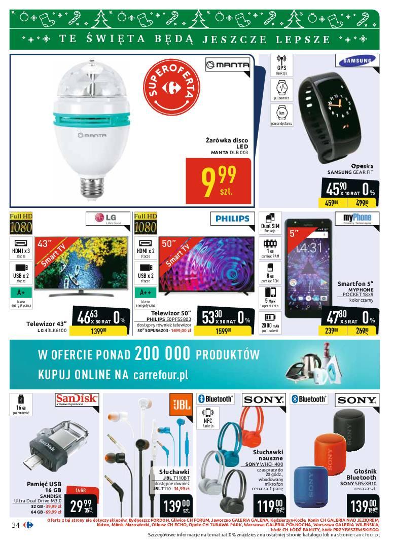 Gazetka promocyjna Carrefour do 24/12/2018 str.34