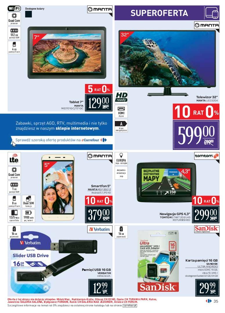 Gazetka promocyjna Carrefour do 23/01/2017 str.35