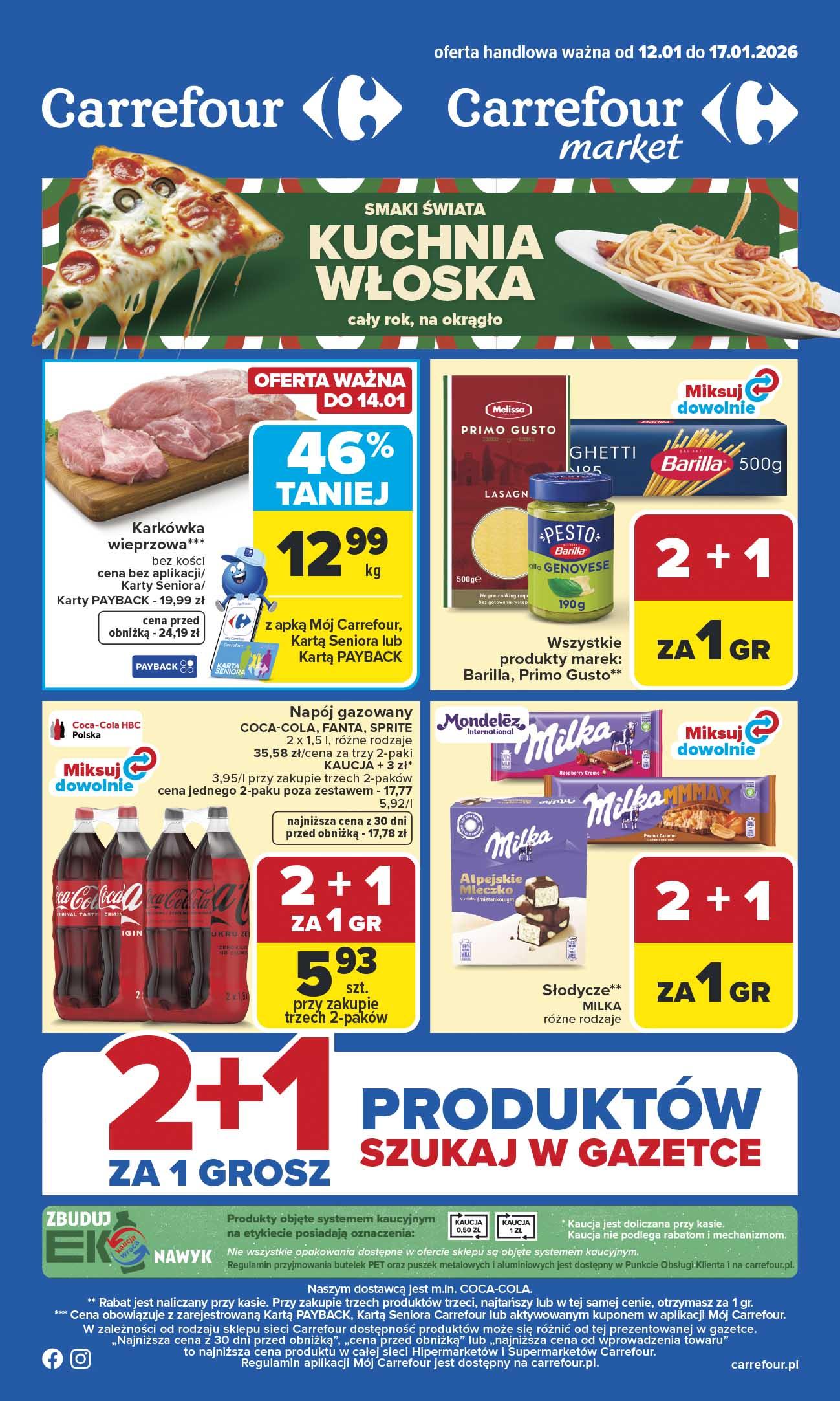 Gazetka promocyjna Carrefour do 17/01/2026 str.1