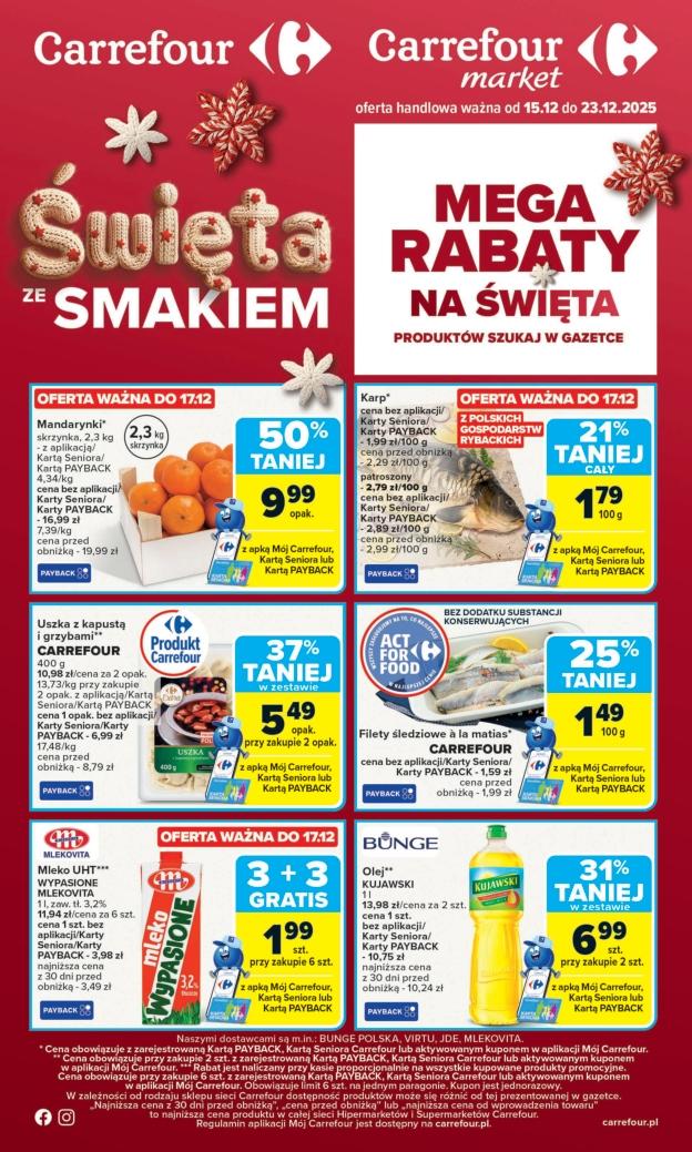 Gazetka promocyjna Carrefour do 23/12/2025 str.1
