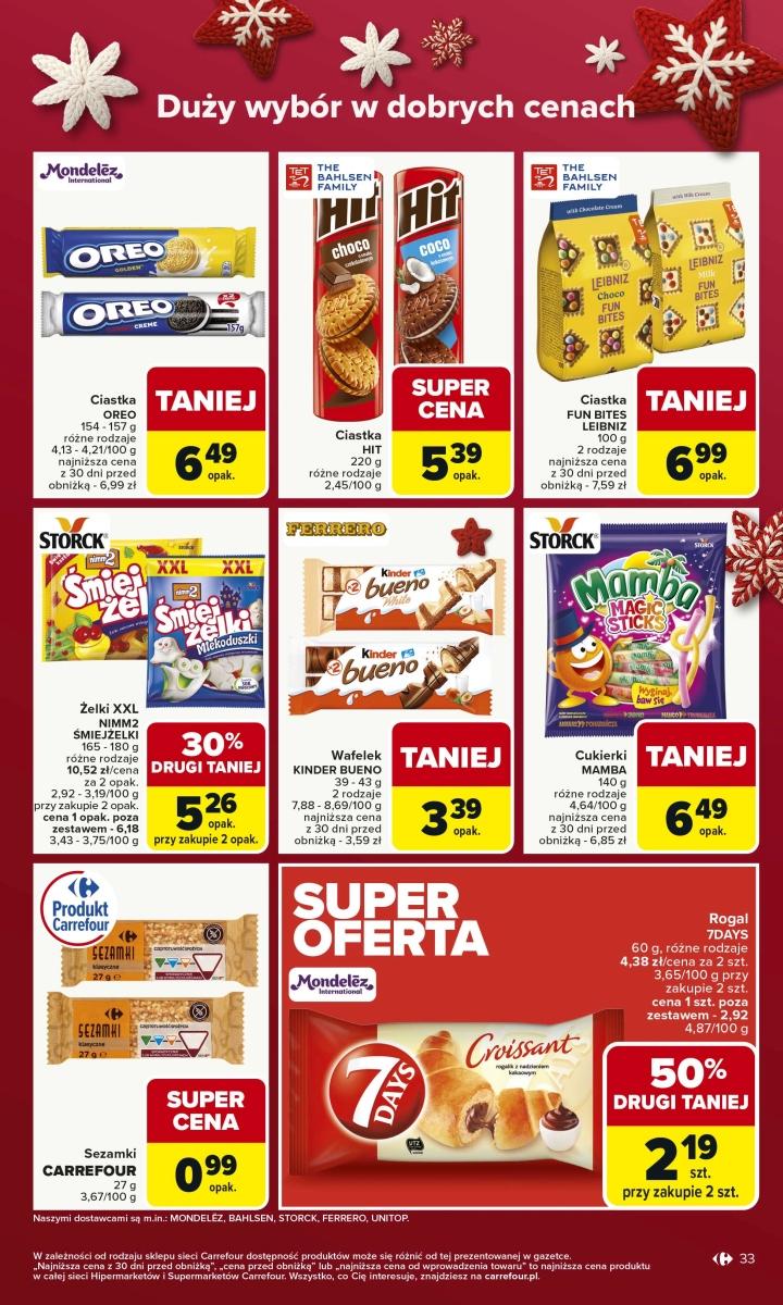 Gazetka promocyjna Carrefour do 07/12/2025 str.33