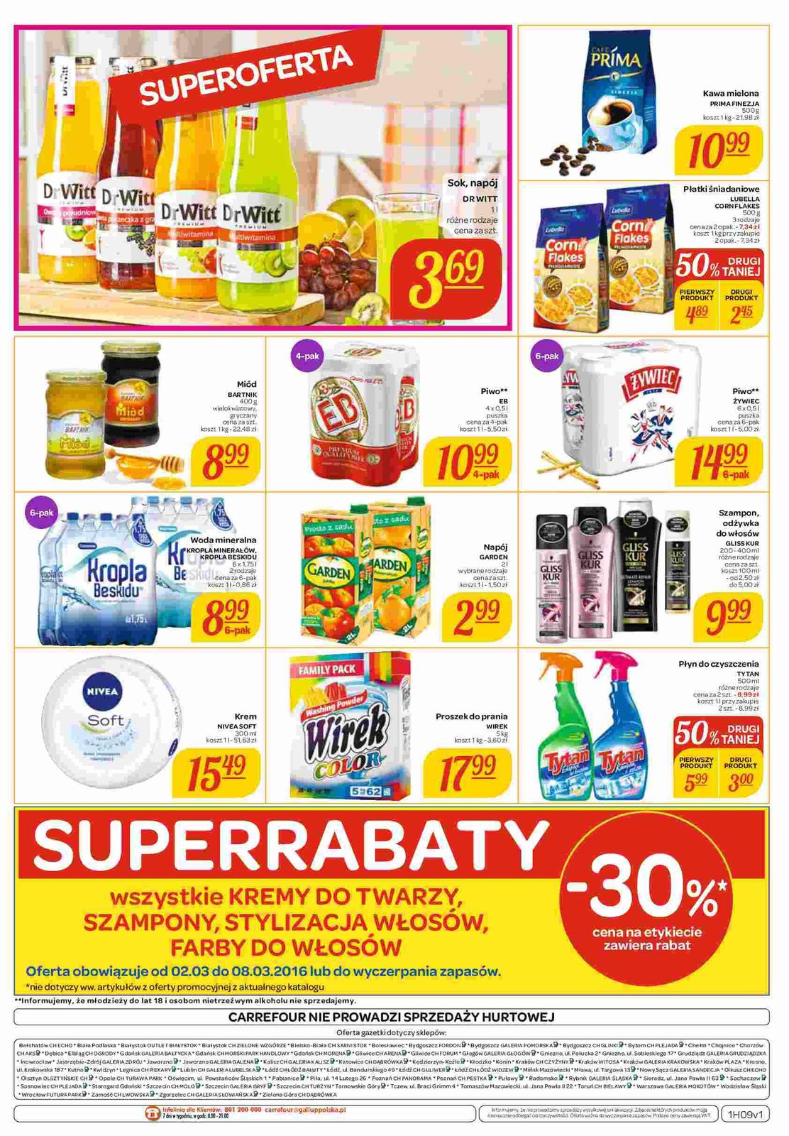 Gazetka promocyjna Carrefour do 08/03/2016 str.3