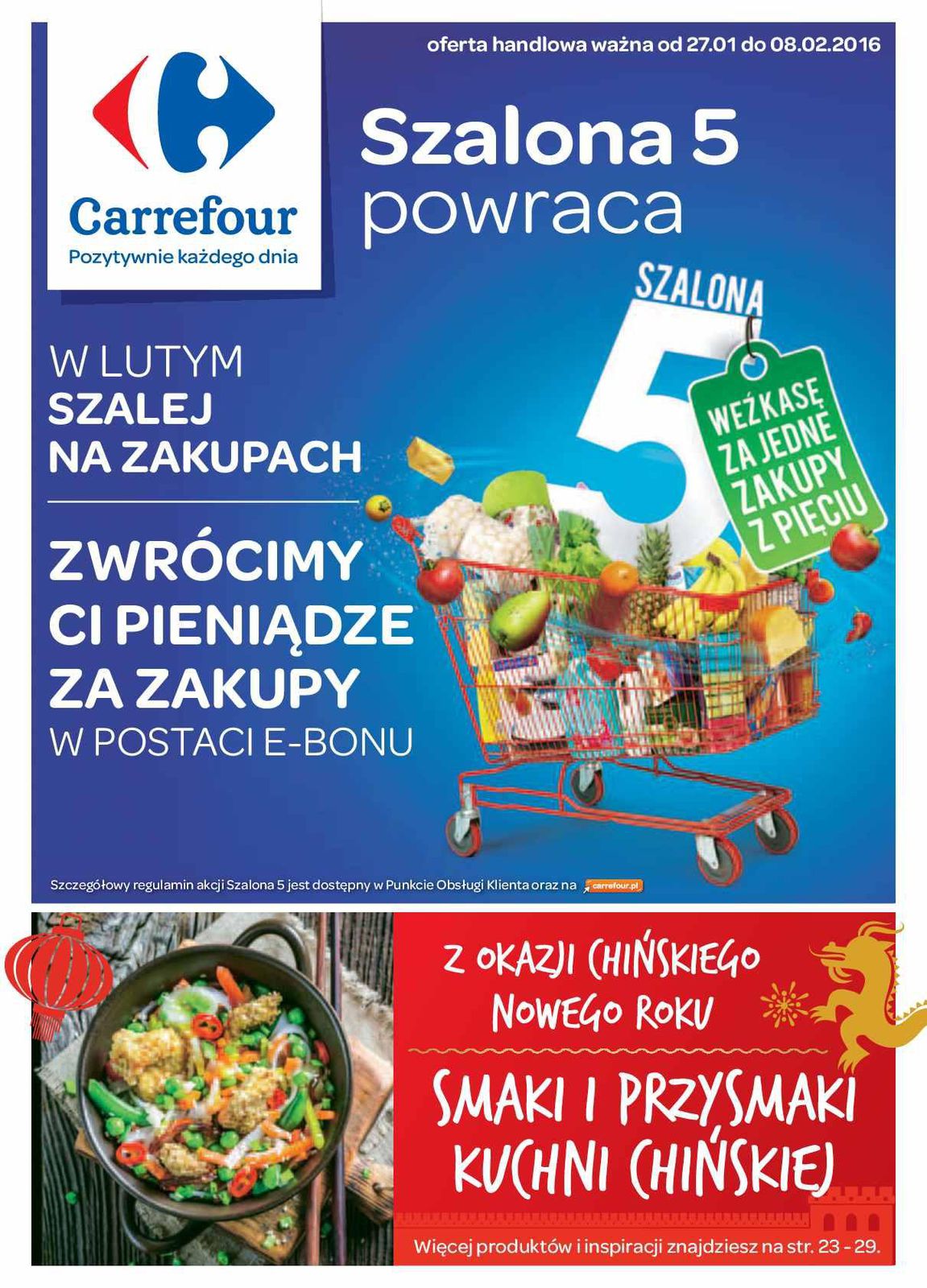 Gazetka promocyjna Carrefour do 08/02/2016 str.0