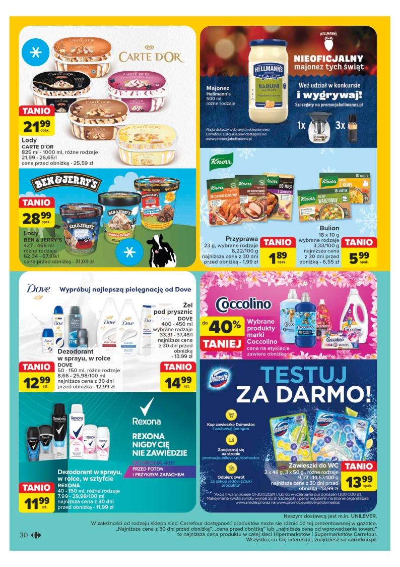 Gazetka promocyjna Carrefour do 30/11/2024 str.30