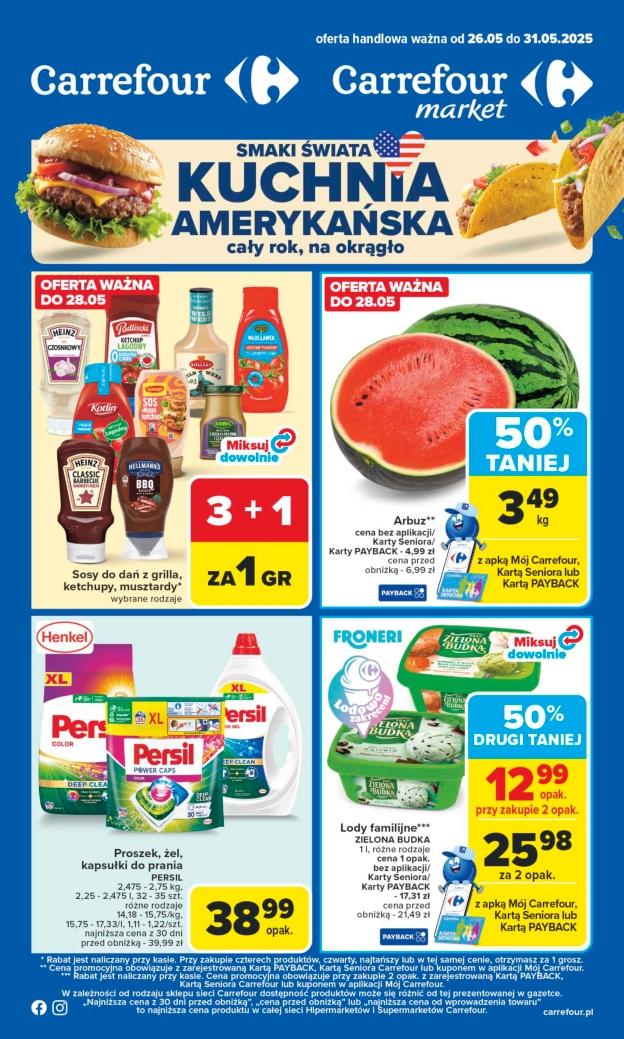 Gazetka promocyjna Carrefour do 31/05/2025 str.1