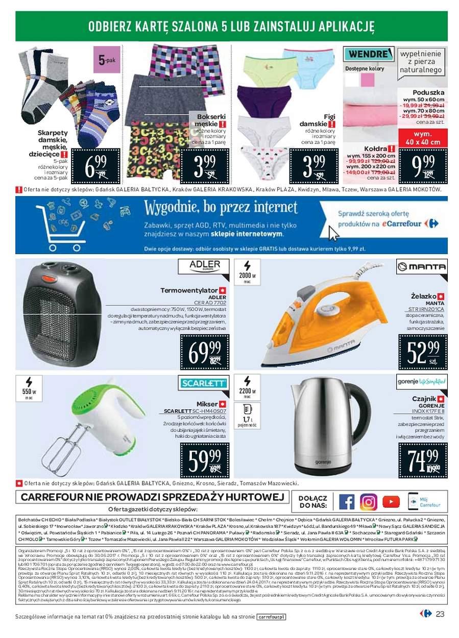 Gazetka promocyjna Carrefour do 23/10/2017 str.23