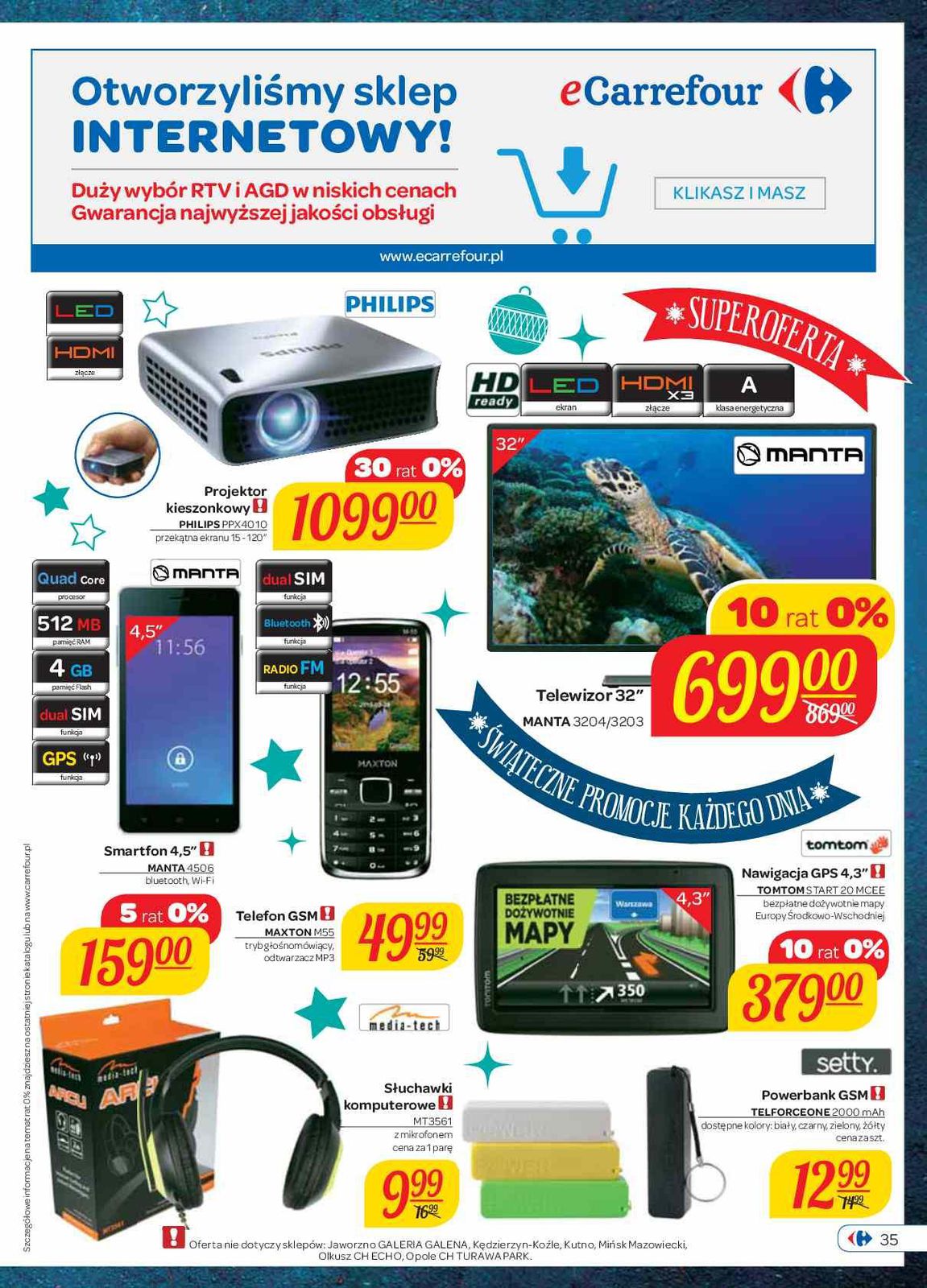 Gazetka promocyjna Carrefour do 15/12/2015 str.35