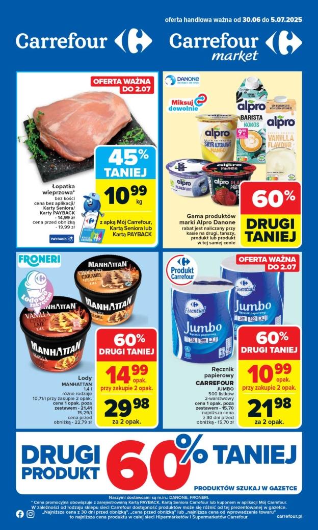 Gazetka promocyjna Carrefour do 05/07/2025 str.1