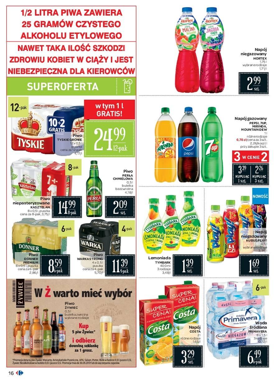 Gazetka promocyjna Carrefour do 24/07/2017 str.16