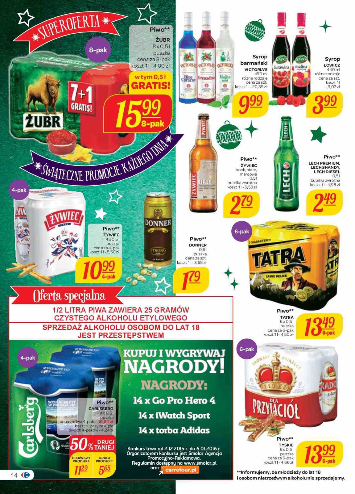 Gazetka promocyjna Carrefour do 15/12/2015 str.14