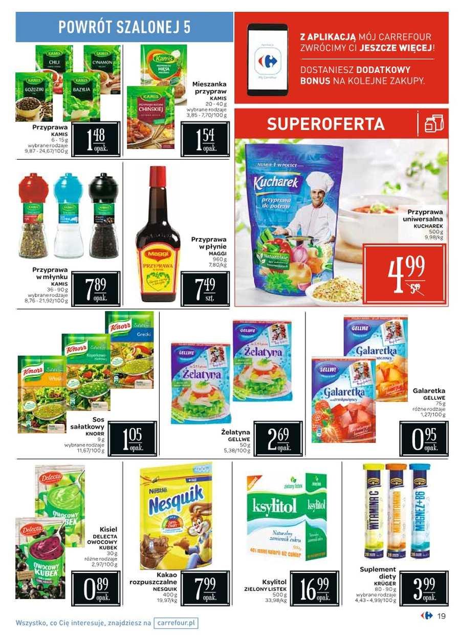 Gazetka promocyjna Carrefour do 09/10/2017 str.19