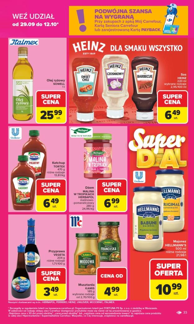 Gazetka promocyjna Carrefour do 04/10/2025 str.33