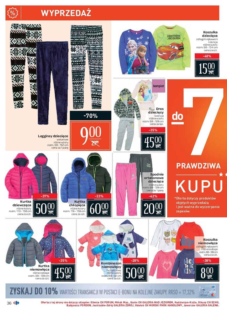 Gazetka promocyjna Carrefour do 22/01/2018 str.36