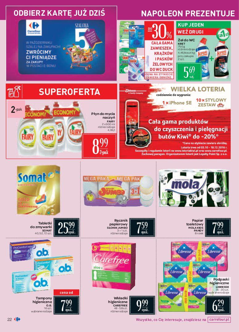 Gazetka promocyjna Carrefour do 10/10/2016 str.22