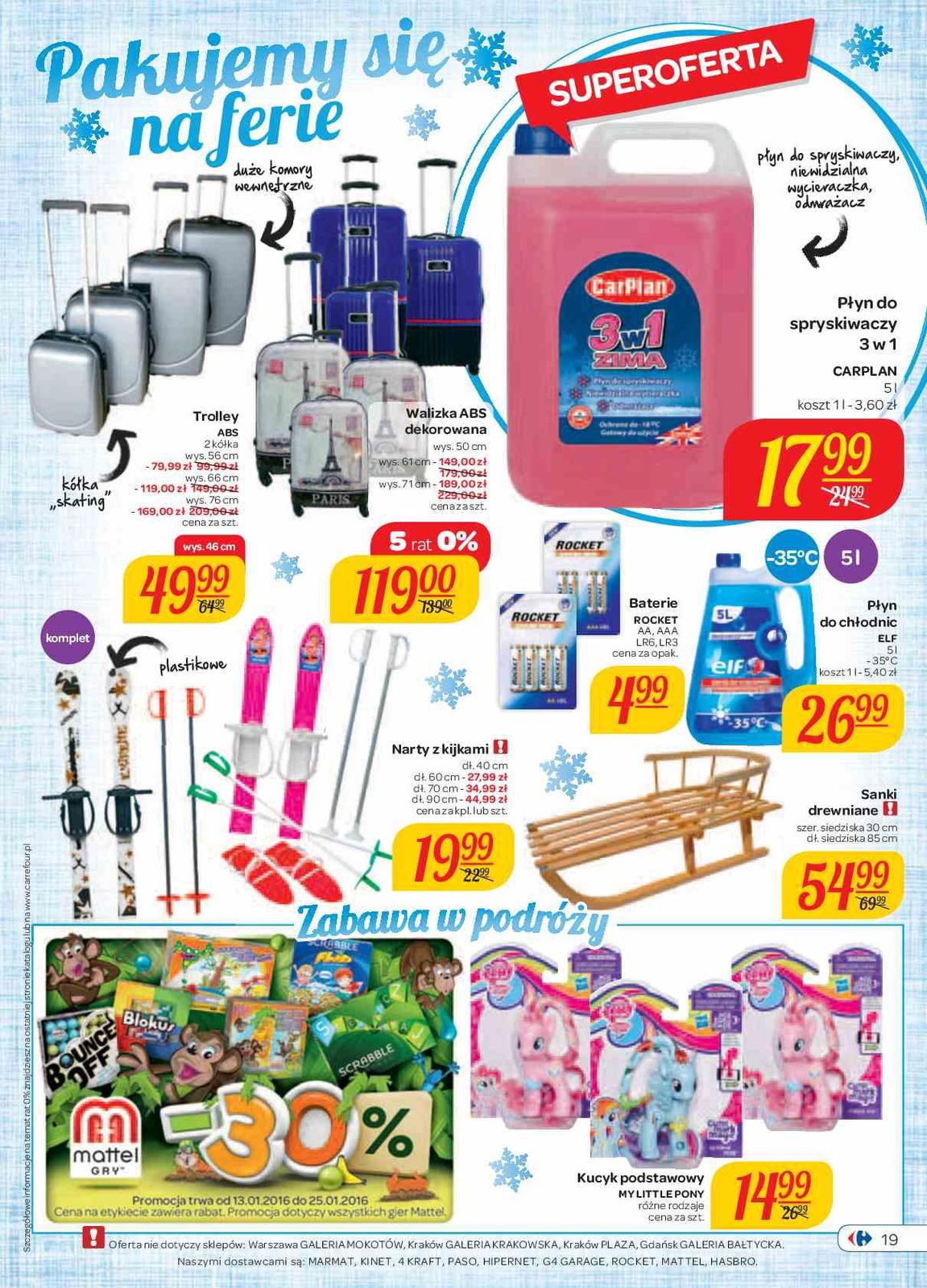 Gazetka promocyjna Carrefour do 25/01/2016 str.19