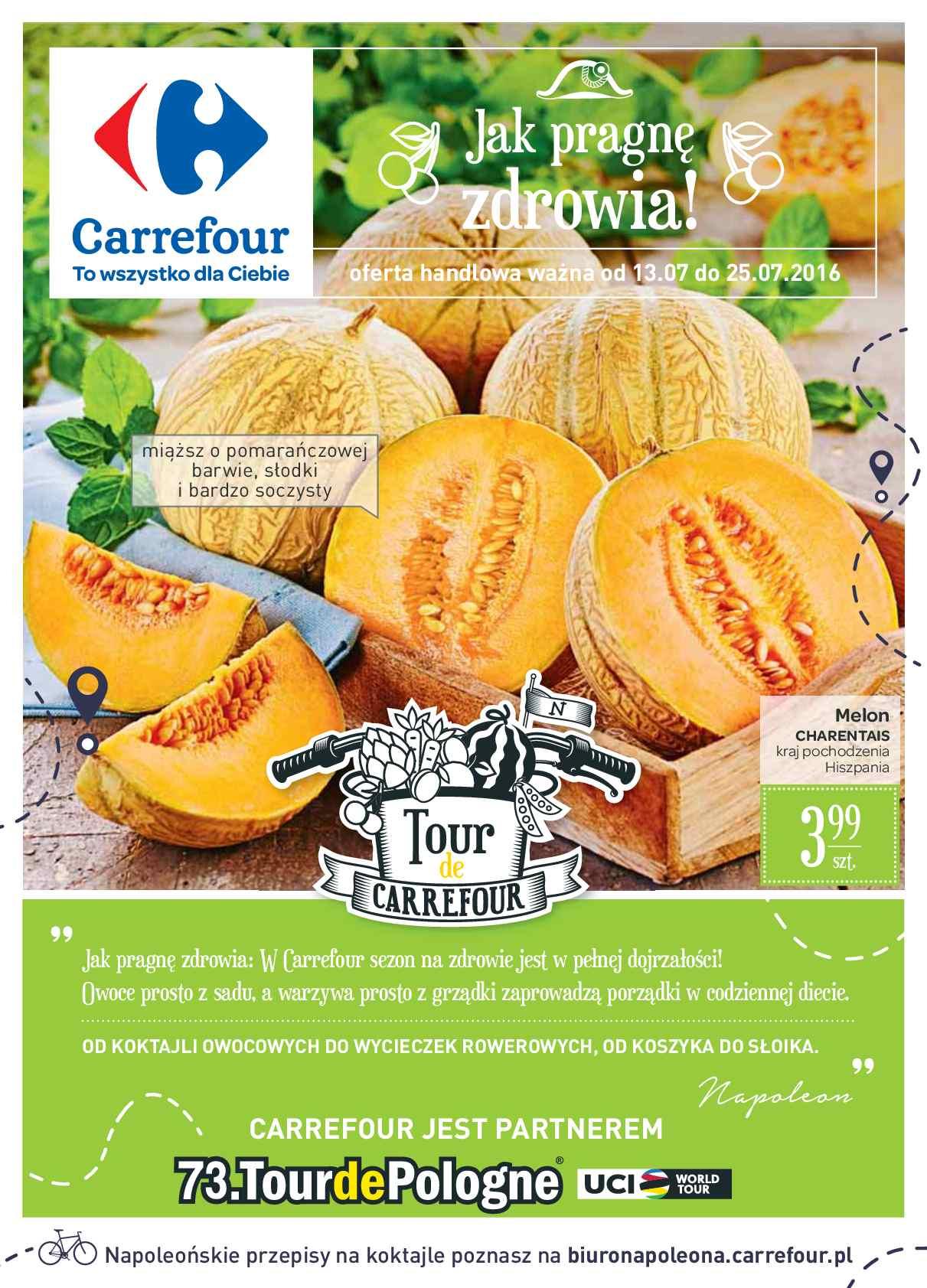 Gazetka promocyjna Carrefour do 25/07/2016 str.0