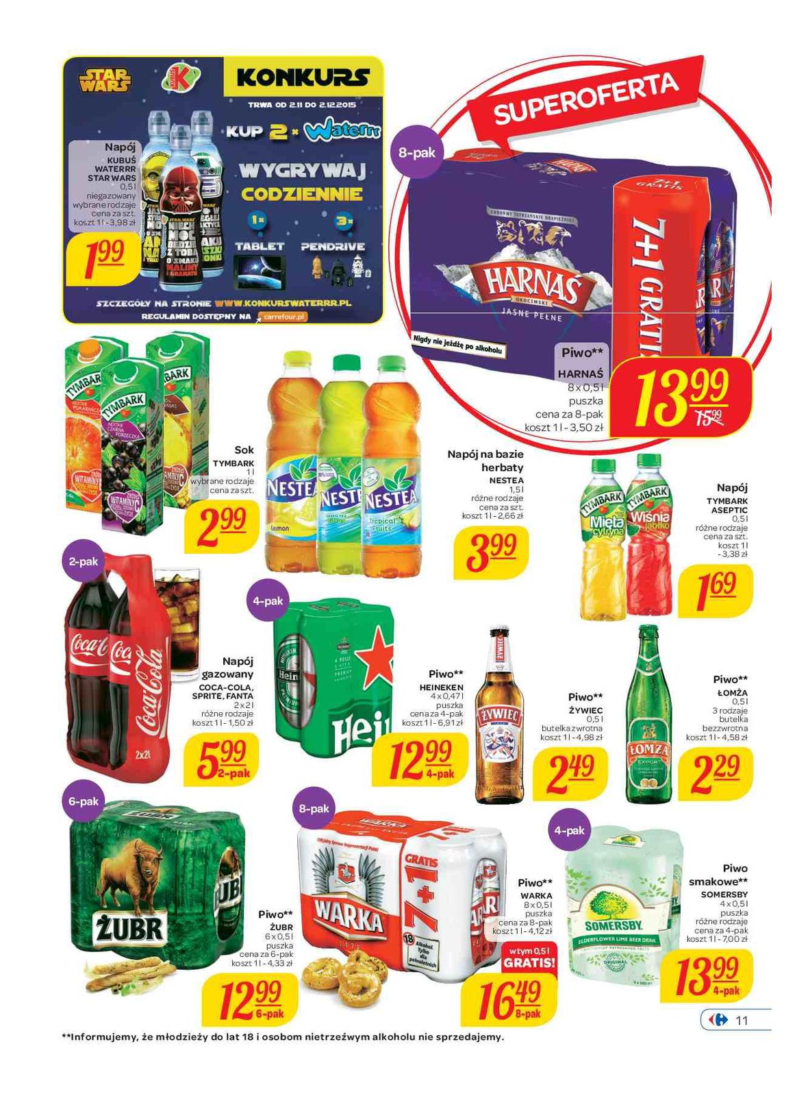 Gazetka promocyjna Carrefour do 16/11/2015 str.11