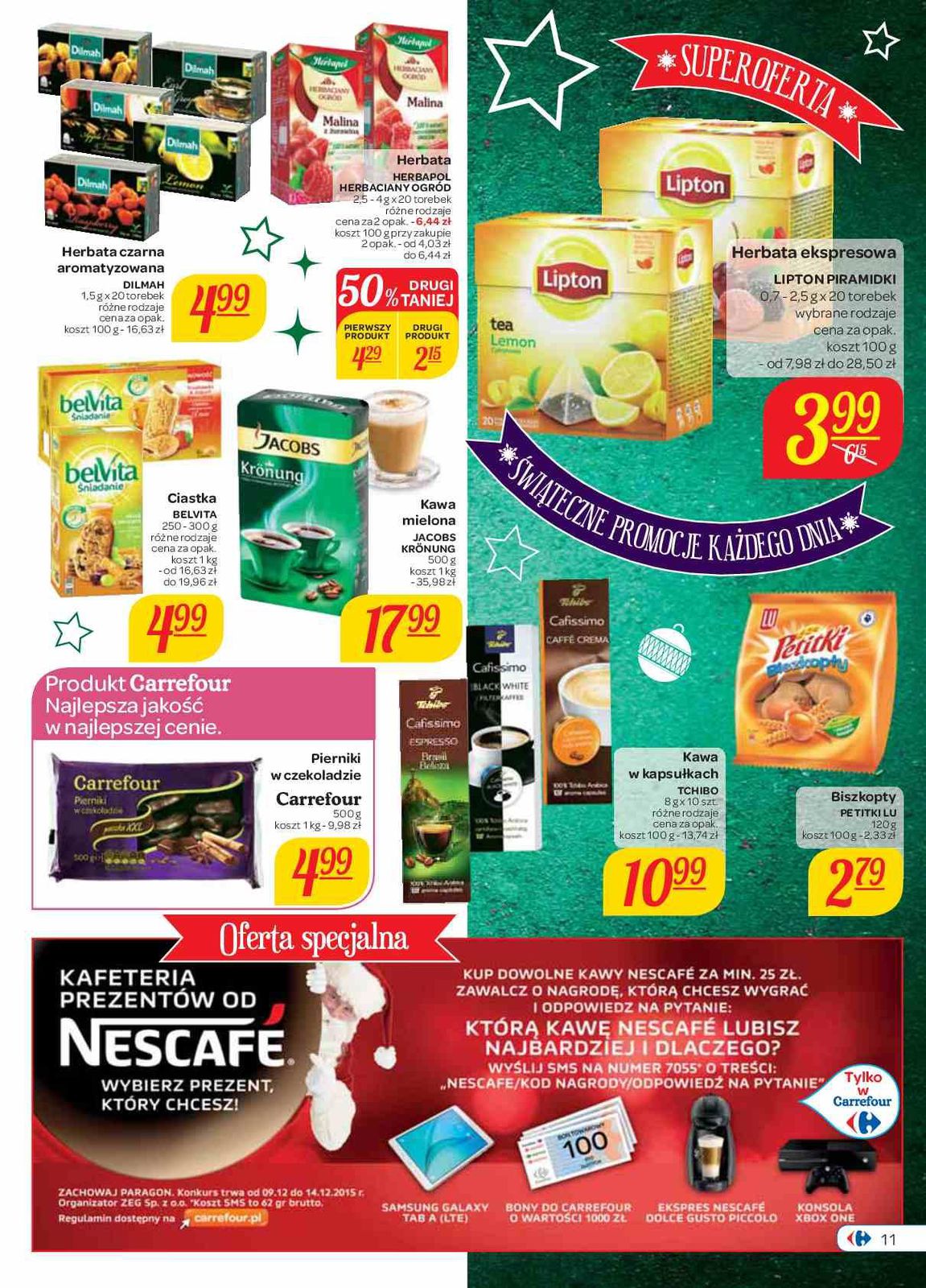 Gazetka promocyjna Carrefour do 15/12/2015 str.11