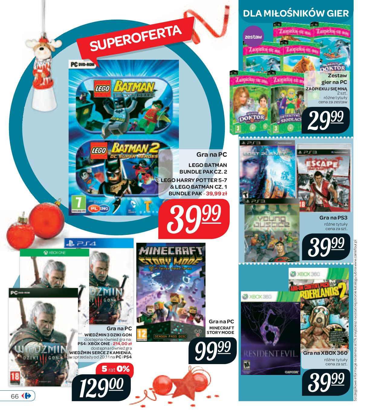 Gazetka promocyjna Carrefour do 24/12/2015 str.66