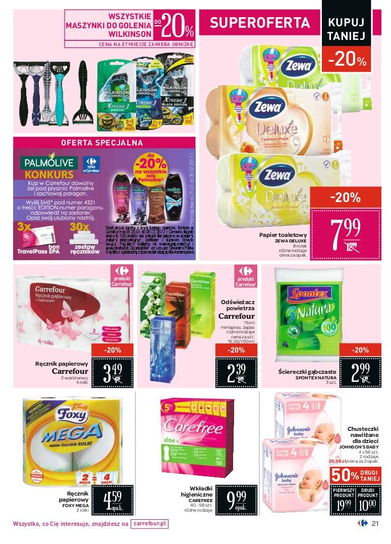 Gazetka promocyjna Carrefour do 06/02/2017 str.21