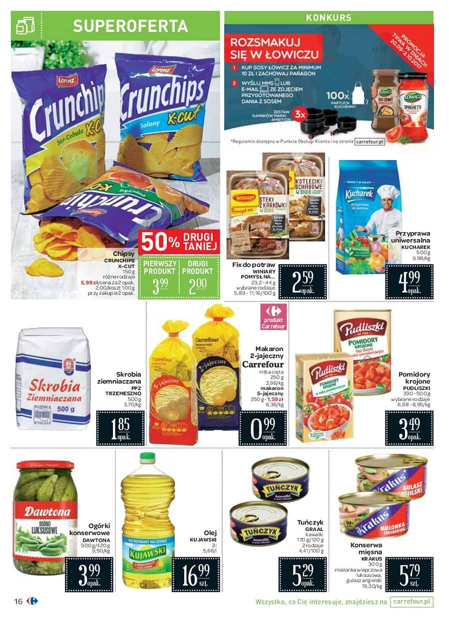 Gazetka promocyjna Carrefour do 02/10/2017 str.16