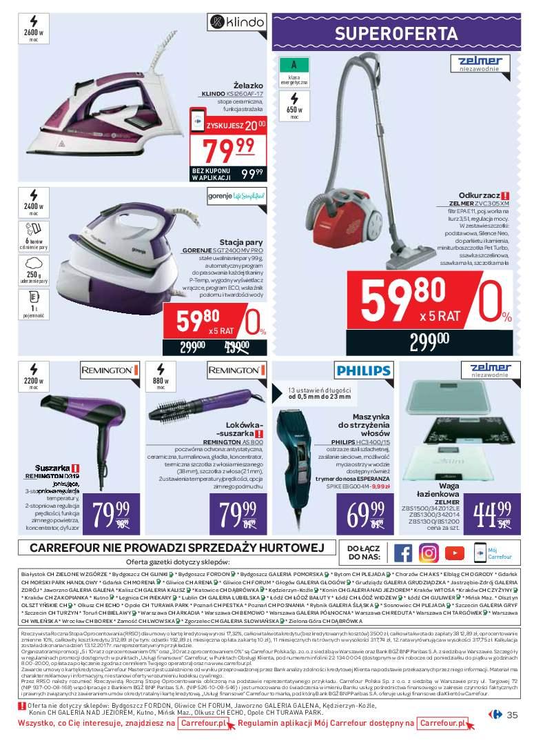Gazetka promocyjna Carrefour do 31/03/2018 str.35
